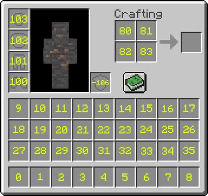 minecraft slot id